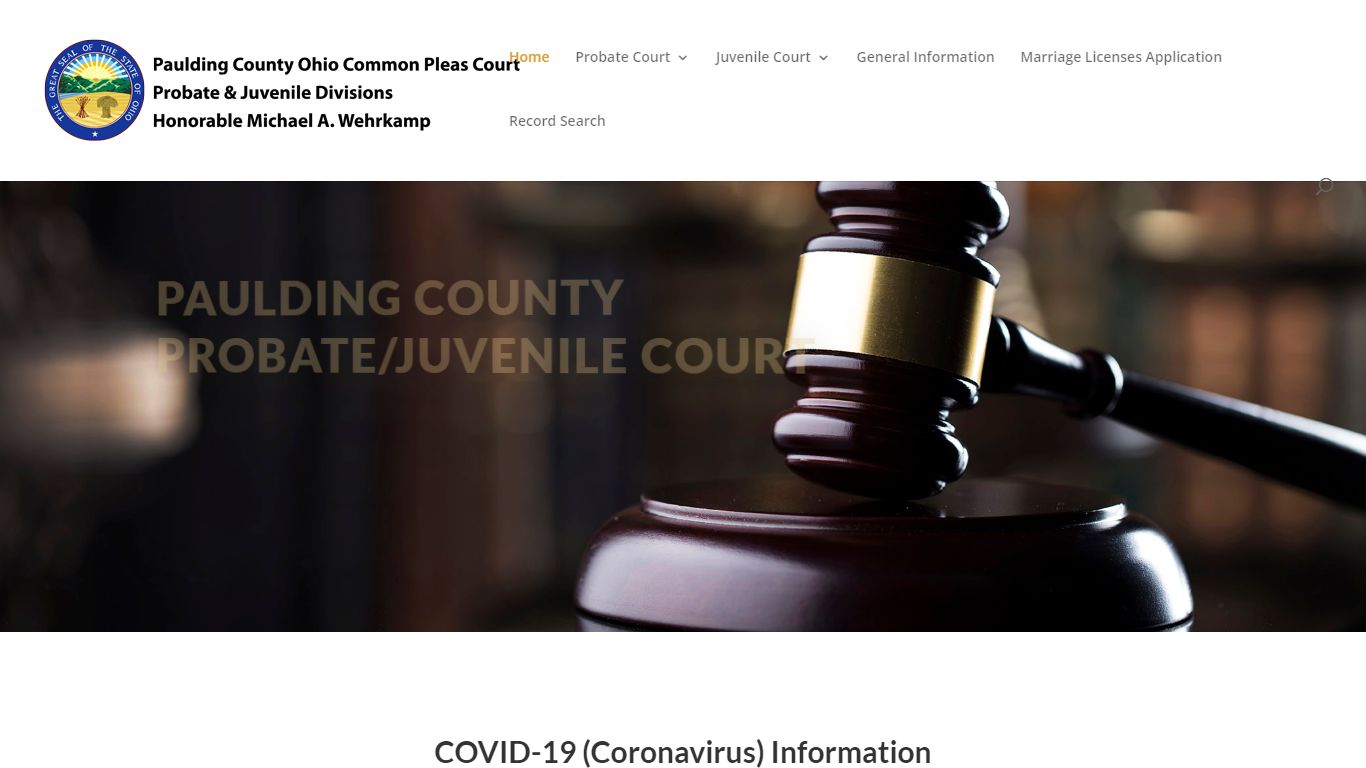 Paulding County Probate/Juvenile Court | Ohio